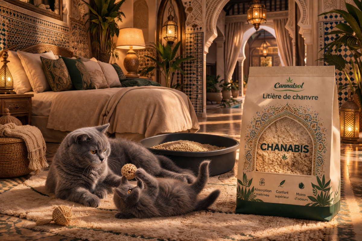 litiere Chambre riad